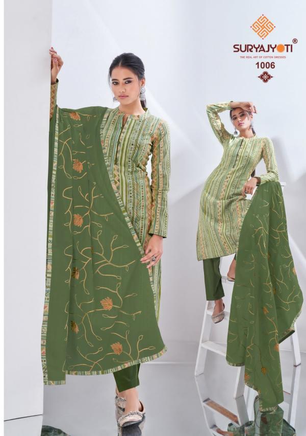 Suryajyoti Nisha Vol-1 Cotton Designer Exclusive Dress Material